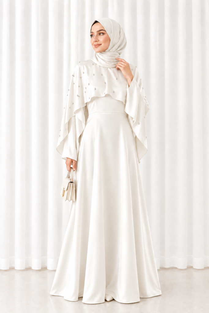 The Bridal Ivory Dress by Yafa