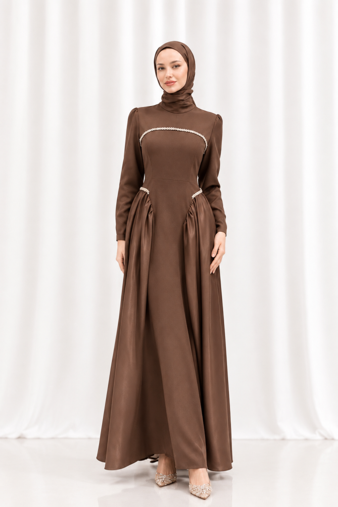 The Noor Refined Dress by Yafa