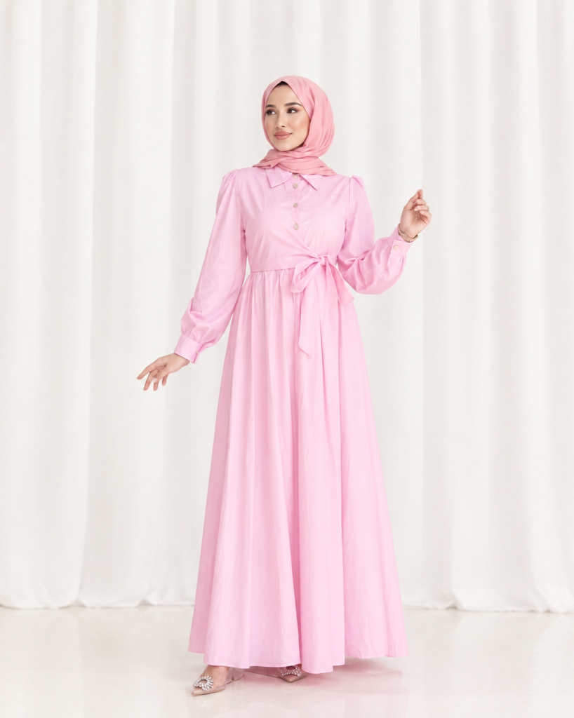 Blush Petal Dress by Yafa